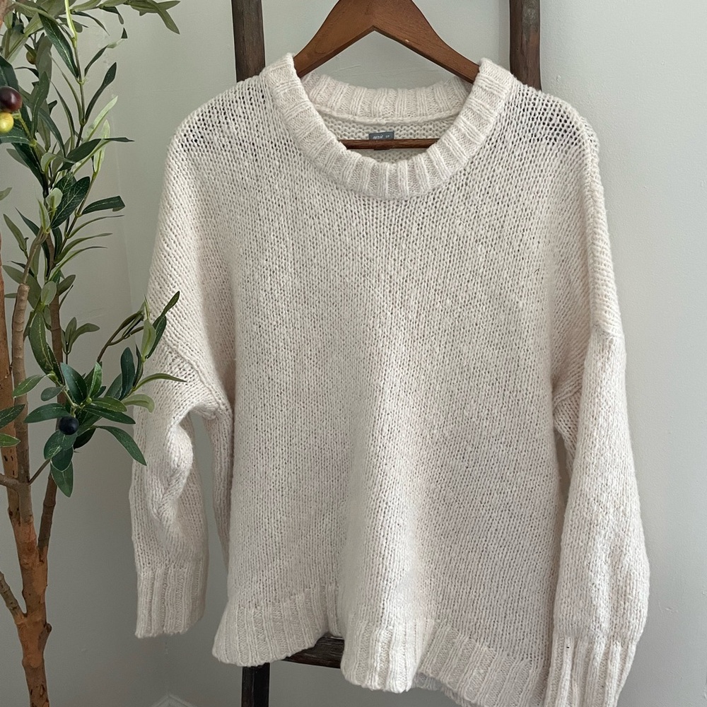 Arie White Sweater